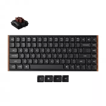 Keychron K3U-H3 75% Milk POM Brown Switch 8K brezžična mehanska tipkovnica