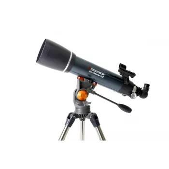 Celestron AstroMaster 102AZ refraktorski teleskop, odprtina 102mm, goriščna razdalja 660mm, črn