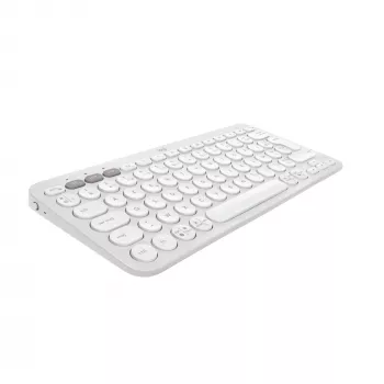 Logitech Pebble Keys 2 K380s brezžična tipkovnica, Tonal White