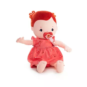 Lilliputiens Rose punčka za dojenčke 36 cm