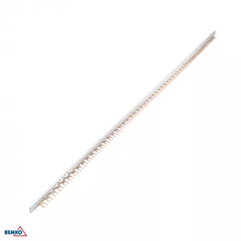 SCHELINGER A19-BBM-1F priključna zbiralka 1-fazna tipa U 10mm² 54 modulov 63A siva