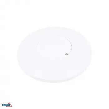 BEMKO mikrovalovni senzor gibanja 800W 360° IP20 okrogel bel
