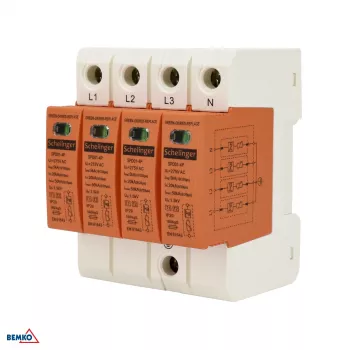 SCHELINGER prenapetostni odvodnik 4P 5kA (10/350) razreda T1+T2 (B+C)