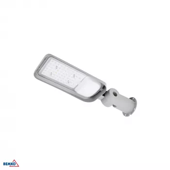 BEMKO JAZMIN LED ulična svetilka 50W 4000K 6750lm IP65, svetlo siva