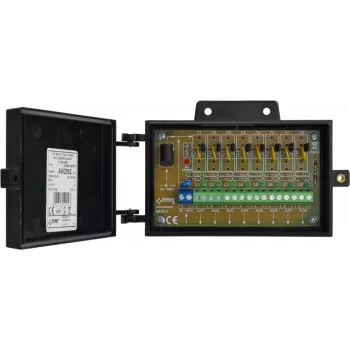 PULSAR AWZ592 varnostni modul v ohišju, 8-kanalni, 10A