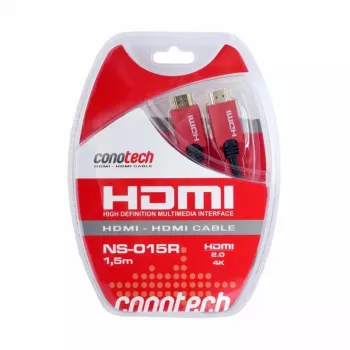 CONOTECH NS-015R kabel HDMI 2.0 1,5m črn