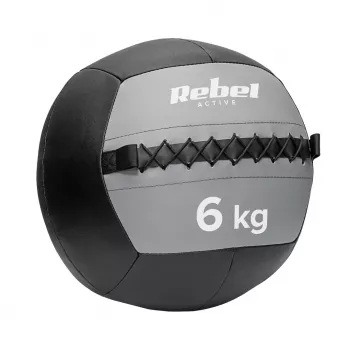 Medicinska žoga za vadbo REBEL ACTIVE 6 kg