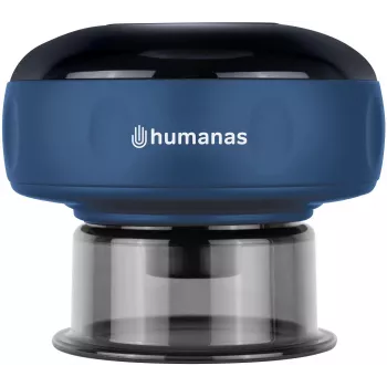 Humanas BB01 Plus elektronska naprava za masažo z vakuumskimi kozarci - modra