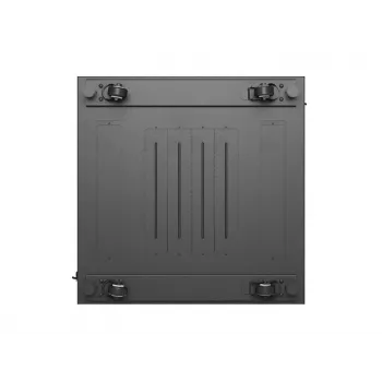 Lanberg 19-palčna omara 18U 600x600 črna stoječa z perforiranimi vrati (Flat Pack)
