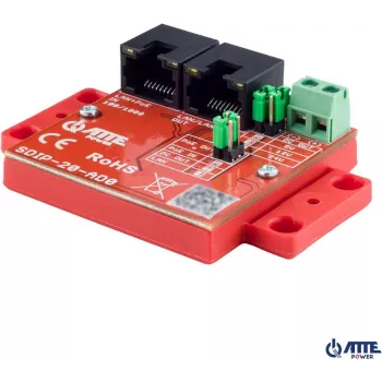 ATTE SDIP-20-AD0 PoE padajoči adapter 20W 12V za DIN letev