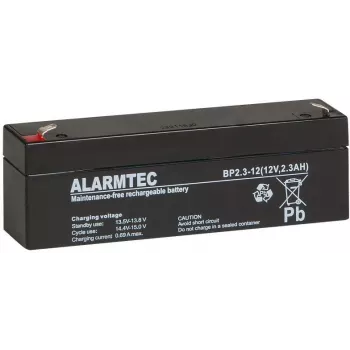 Baterija AGM ALARMTEC BP 2,3-12 12V 2.3Ah