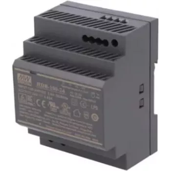 Žični napajalnik TECH STEROWNIKI 24V DC 100W za DIN letev