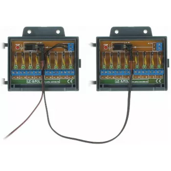 Razdelilna sponka DELTA Power Terminal Block KG-8/POL 8-polna 16A 400V bela