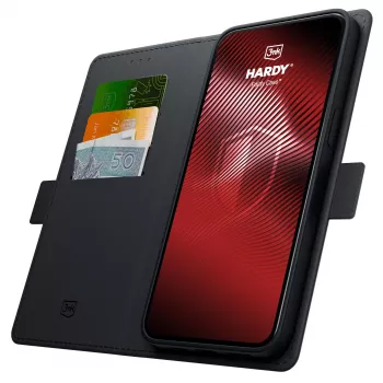3MK PROTECTION Sony Xperia 1 V – 3mk Hardy Foldy ovitek črn