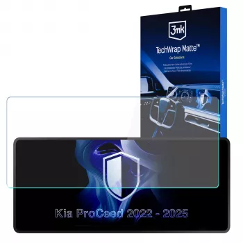 Zaščitna folija za zaslon 3MK PROTECTION Kia ProCeed 2022- - 3mk TechWrap mat osrednji zaslon