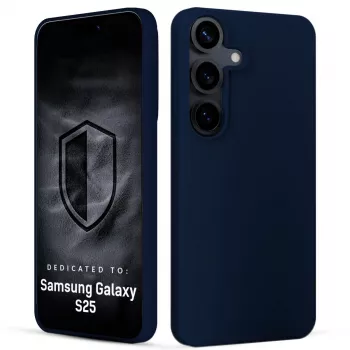 3MK PROTECTION Samsung Galaxy S25 – 3mk Hardy Mellow ovitek temno moder