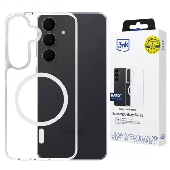 3MK PROTECTION Samsung Galaxy S26 FE – 3mk Hardy LiqForce MagCase črn