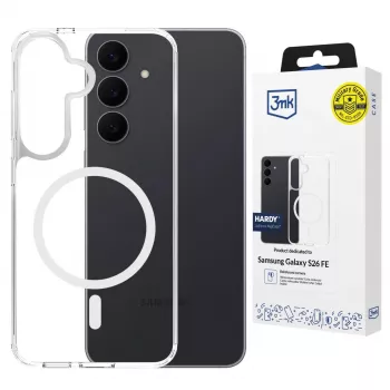 3MK PROTECTION Samsung Galaxy S26 FE – 3mk Hardy LiqForce MagCase črn