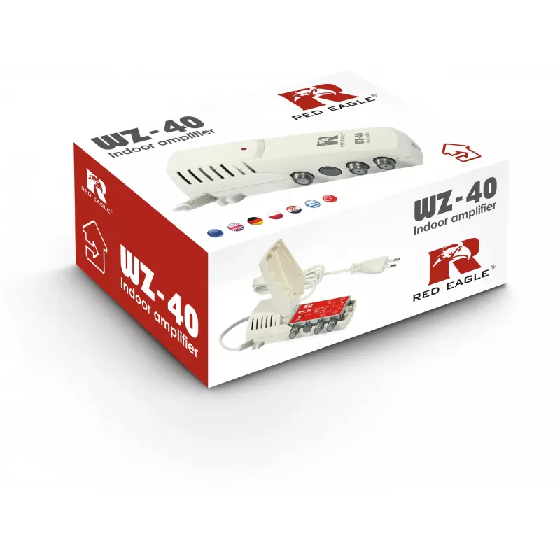 Ojačevalnik antene DVB-T/T2 WZ-40 RED EAGLE
