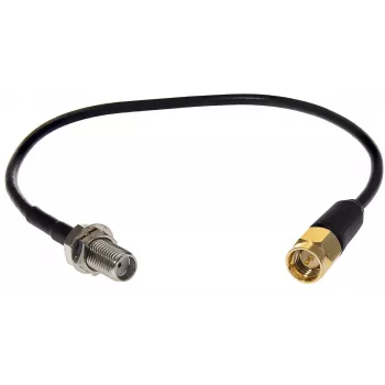 ROPAM koaksialni kabel SMA samec na SMA samica 20 cm RG174