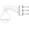 MITON MT-P150V2 adapter za drogovje bel