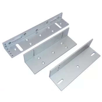 BIRA MG350ZL montažni nosilec tipa ZL za magnetni zapah 350kg, srebrn