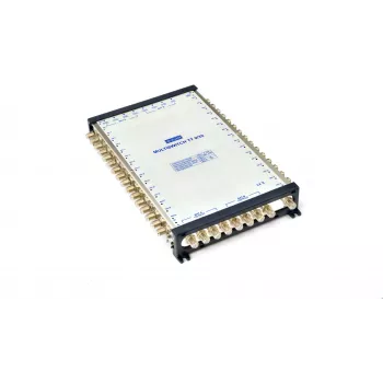 TELMOR Multiswitch TT 9/32 Classic kaskadno 8 satelitskih vhodov 1 zemeljski vhod 32 izhodov za naročnike F-Type