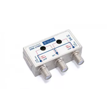 TELMOR ZWR-210DC antenski diplexer / združevalnik
