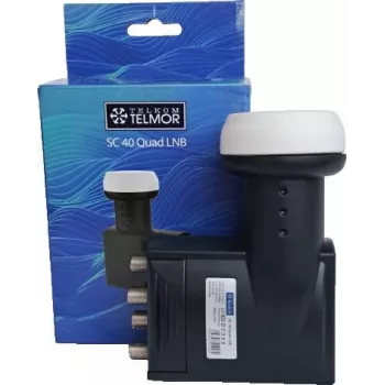 Telmor Quad SC-40 univerzalni Quad LNB konverter 40mm