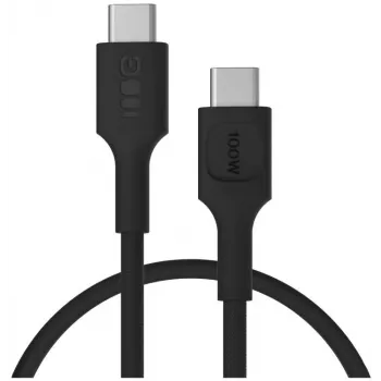 Green Cell PowerStream kabel USB-C na USB-C 100W, 0,3 m, črn