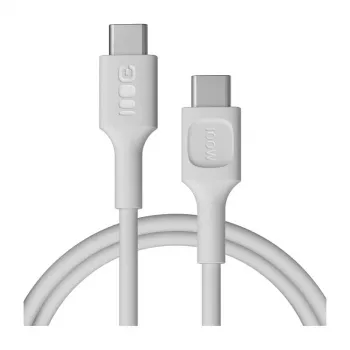 Green Cell PowerFlex hitri polnilni kabel USB-C na USB-C 100W bel 1,2m