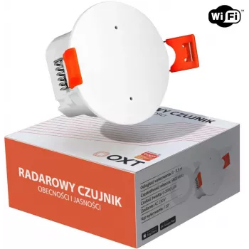 OXT T150 mmWave radarski senzor prisotnosti in svetlosti 230V WiFi Tuya Smart Life