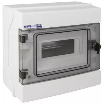 ELEKTRO-PLAST OPATÓWEK modularna hermetična razdelilna omarica 1x8 nadometna (N+PE) IP65 RH-8
