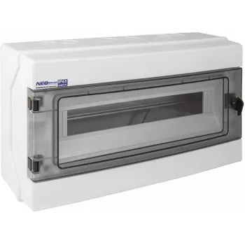 ELEKTRO-PLAST OPATÓWEK hermetični modularni razdelilnik (500V AC, 1000V DC) 1x18 nadometni (N+PE) IP65 RH-18