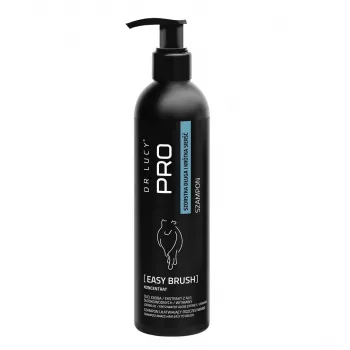 DR LUCY PRO EASY BRUSH 250 ml - šampon za lažje krtačenje psov z dolgo, grobo dlako