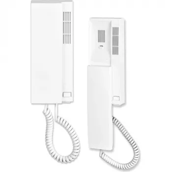 ACO INS-UP720B UNIFON - digitalna domofonska slušalka z 1 tipko, bela