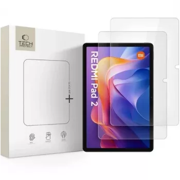 TECH-PROTECT Glass Fit+ 2 kosa kaljenega stekla za zaslon za Xiaomi Redmi Pad 2 / Redmi Pad SE 11,0
