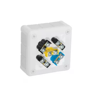 VIPLAST VP-41 nadometna razdelilna doza 12 vhodov bela IP55 98x98x42mm 041-51