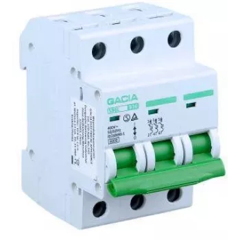 GACIA SB6L B 3P 16A miniaturni odklopnik MCB 3-polni 16A 6kA karakteristika B