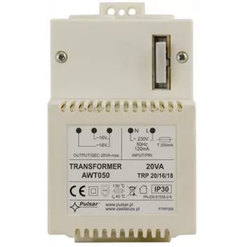 Pulsar AWT050 TRP toroidni transformator 20VA 16V/18V