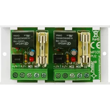 PULSAR AWZ512 relejski modul 2x SPDT 12V DC