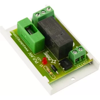 Pulsar AWZ514 relejski modul, 1x SPDT, 10-16V DC, 1A, vijačne sponke