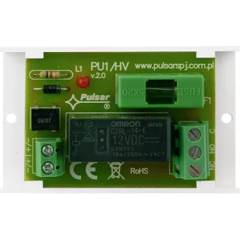 Pulsar AWZ514 relejski modul, 1x SPDT, 10-16V DC, 1A, vijačne sponke