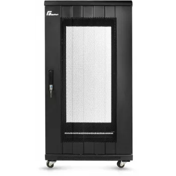 GETFORT 19 inch 22U samostoječa omara za rack 600x800mm perforirana vrata črna