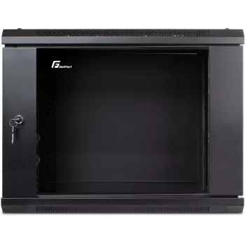 GETFORT ECO v2 19-palčna 9U 600x450 stenska omara črna