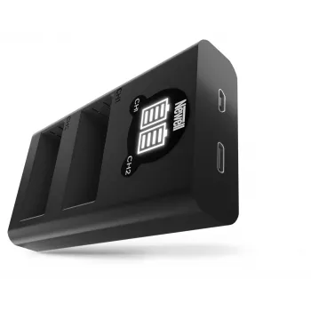 Newell Dual-Channel DL-USB-C polnilnik za baterije Fujifilm NP-W126