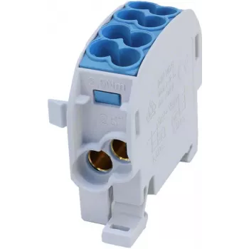SIMET SCB 25 razdelilni blok Al/Cu 80-110 SIMBLOCK, moder 81501003