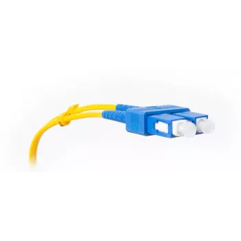 GETFORT GF-SUSUD5 enorodovni SC/UPC na SC/UPC dupleks optični patch kabel 5m, rumen
