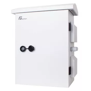 Getfort hermetična drogovna omarica 300x200x400 mm IP65 ABS svetlo siva