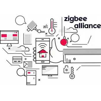 GISE pametni gumb za prizore Zigbee Tuya GSBT-ZB bel